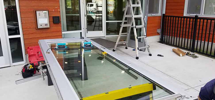 storefront door glass replacement Marina